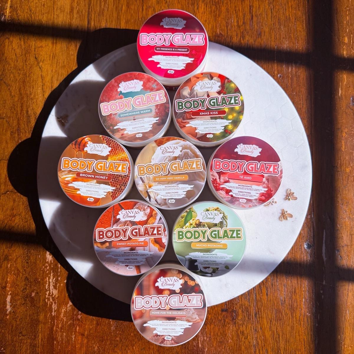 9 PACK HOLIDAY NEW GLAZE BUNDLE 8oz