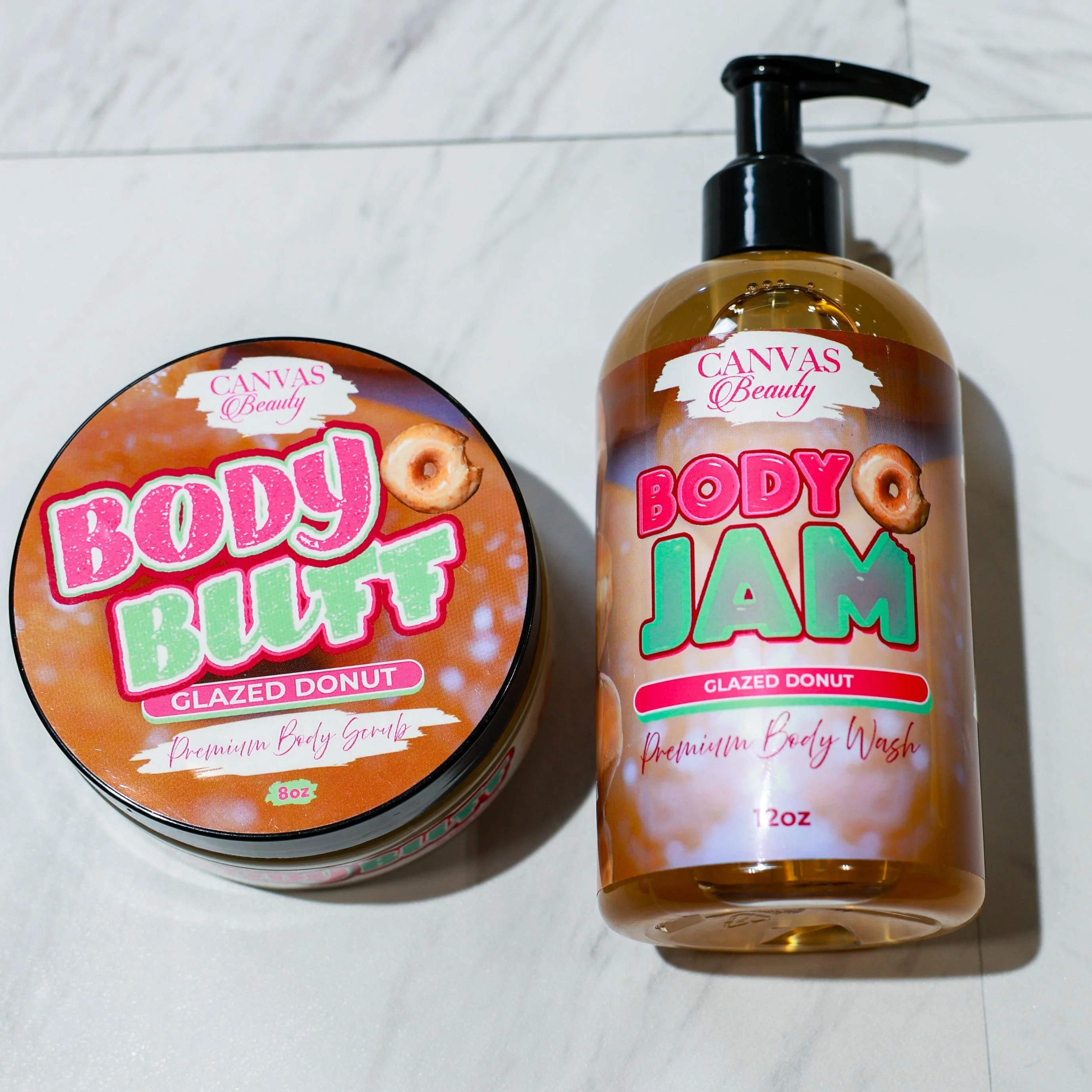 JAM & BUFF DUO: GLAZED DONUT
