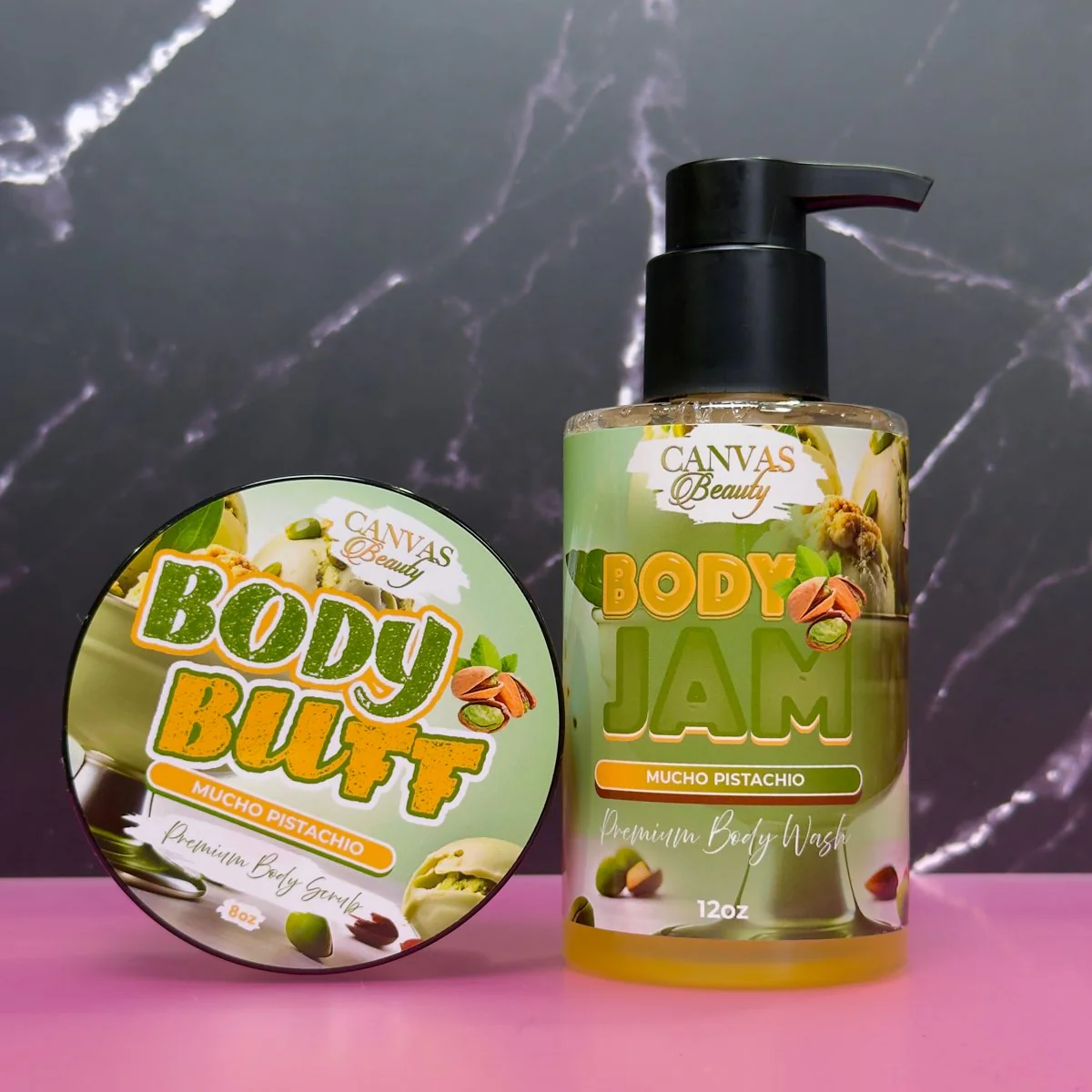 JAM & BUFF DUO: MUCHO PISTACHIO