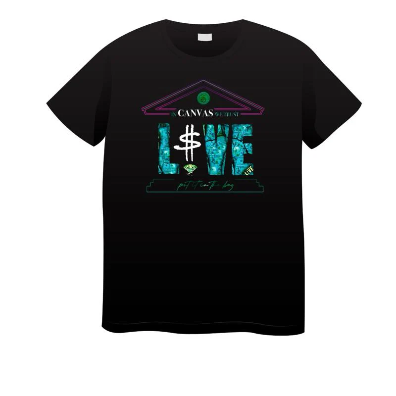 IN CANVAS WE TRUST- LARGE