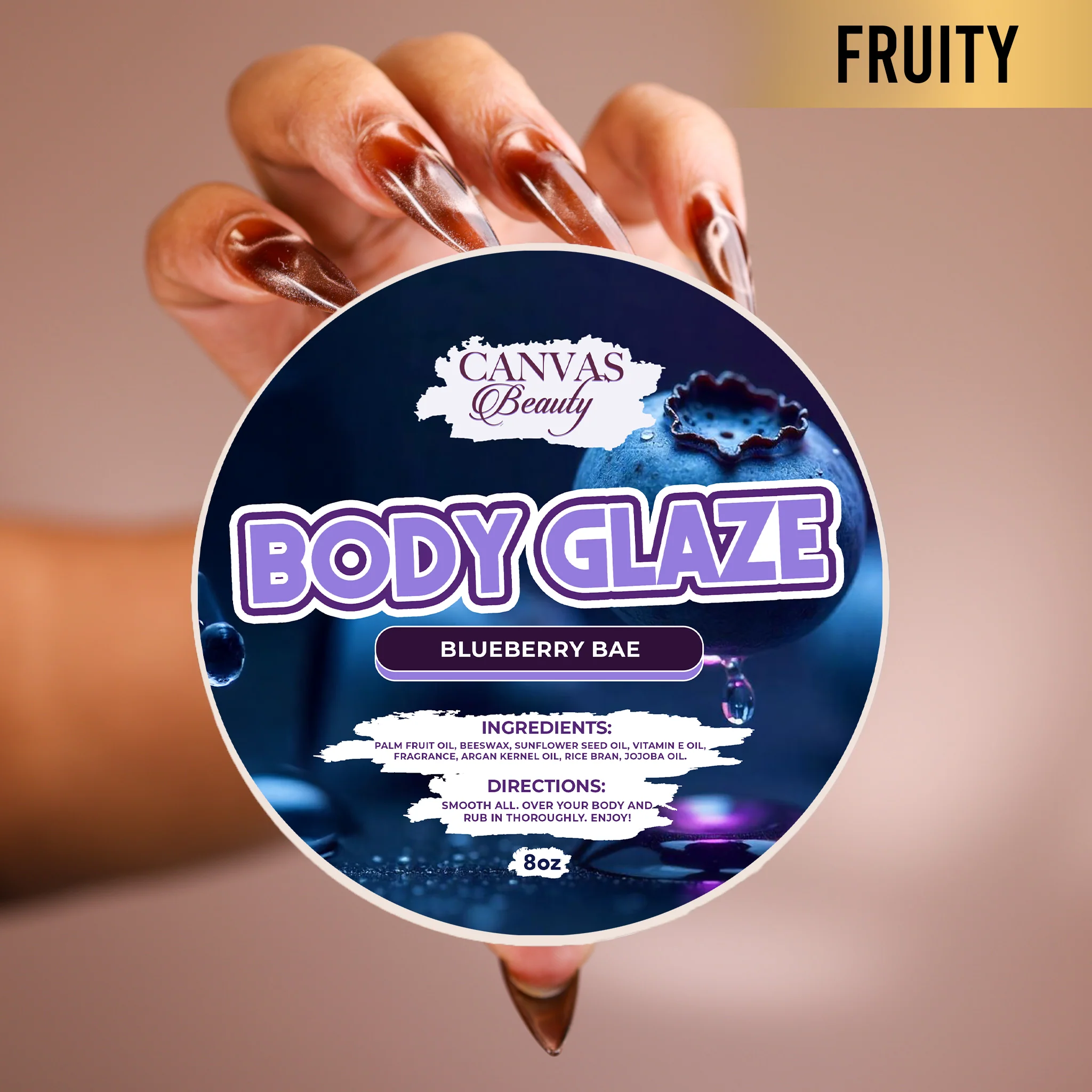 (NEW) BODY GLAZE: BLUEBERRY BAE - Image 4