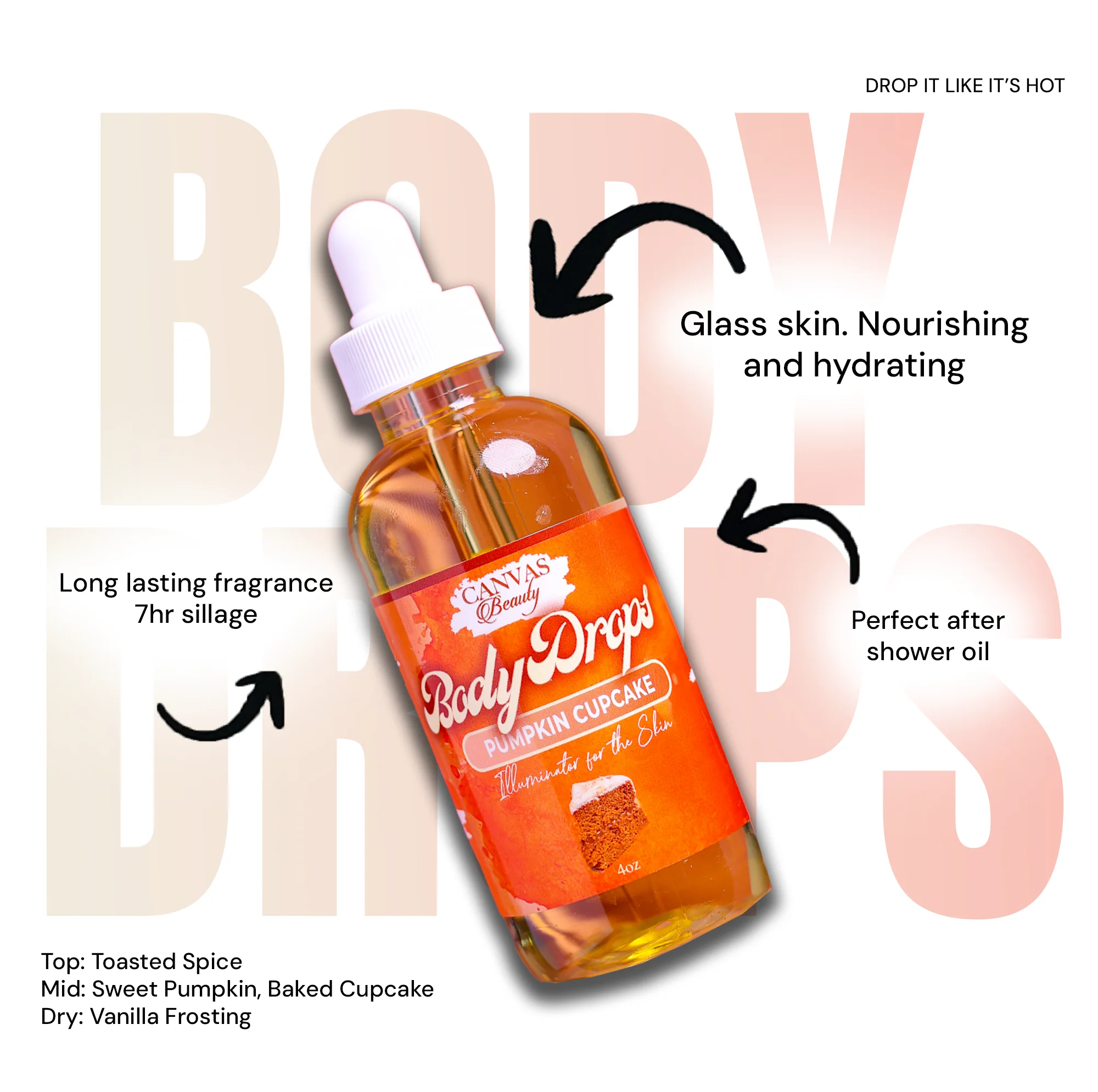 (NEW) BODY DROPS: PUMPKIN CUPCAKE - Image 2