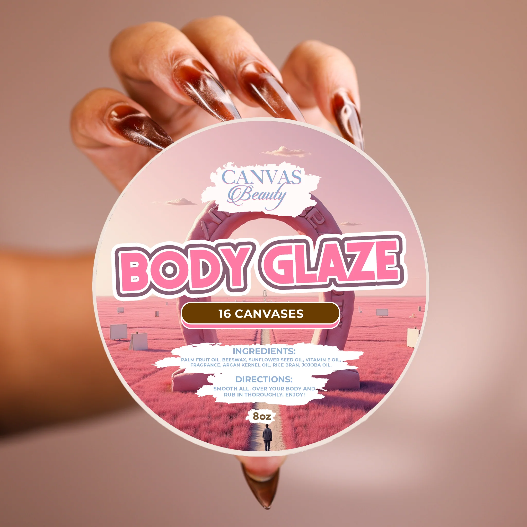 (NEW) BODY GLAZE: 16 CANVASES