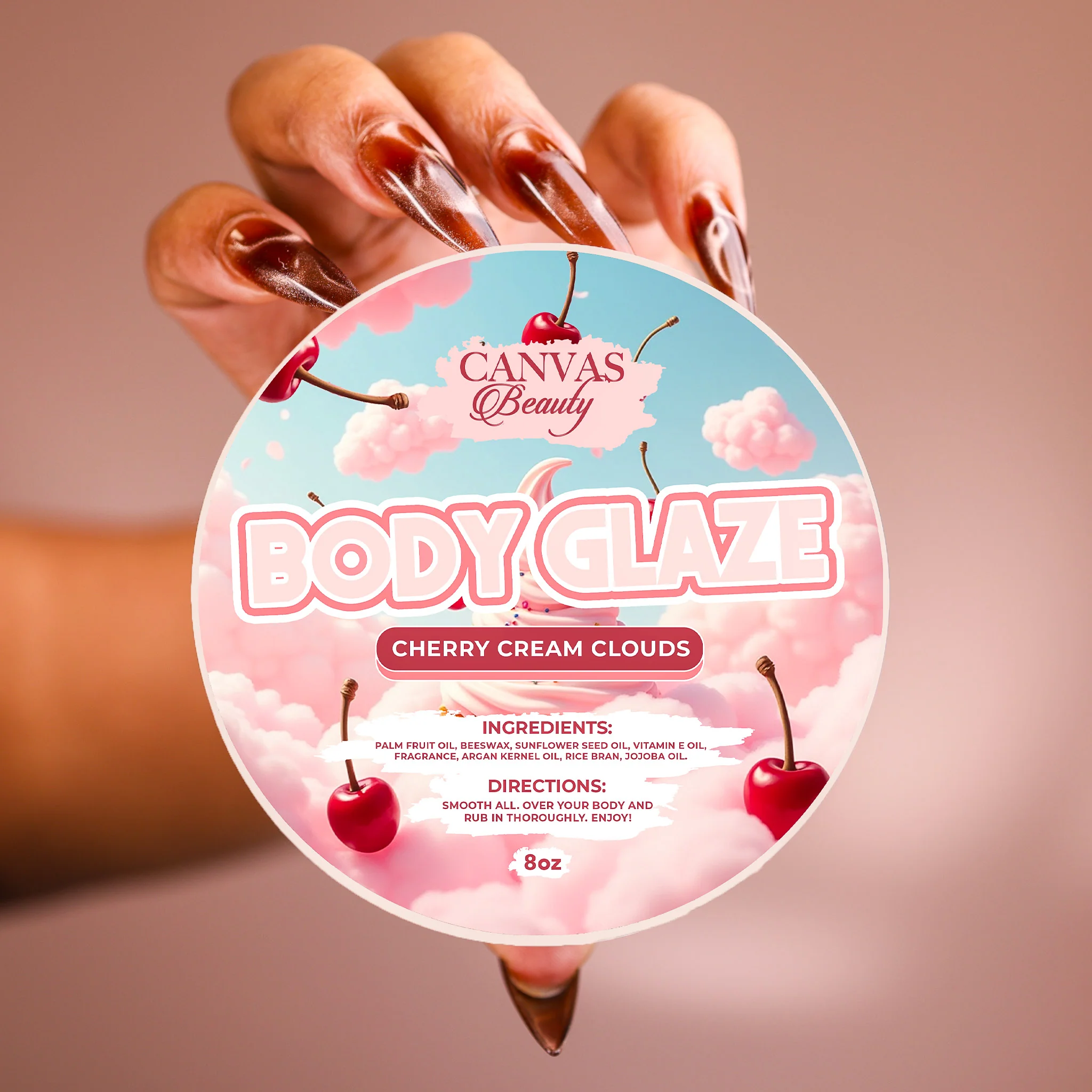(NEW) BODY GLAZE: CHERRY CREAM CLOUDS