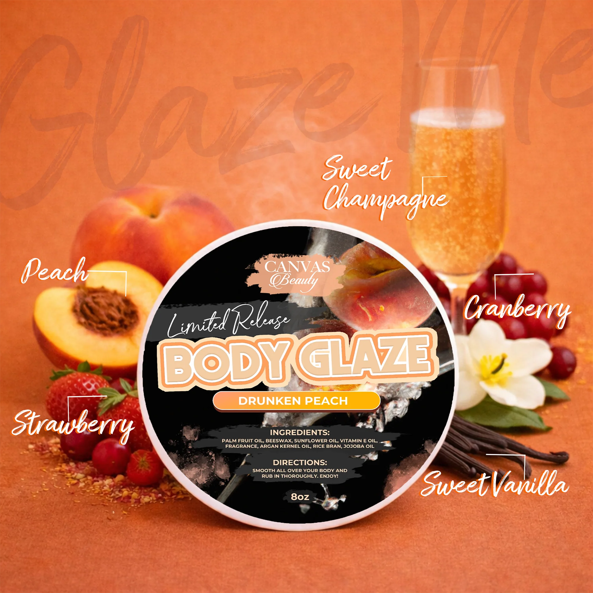 (NEW) BODY GLAZE: DRUNKEN PEACH - Image 4