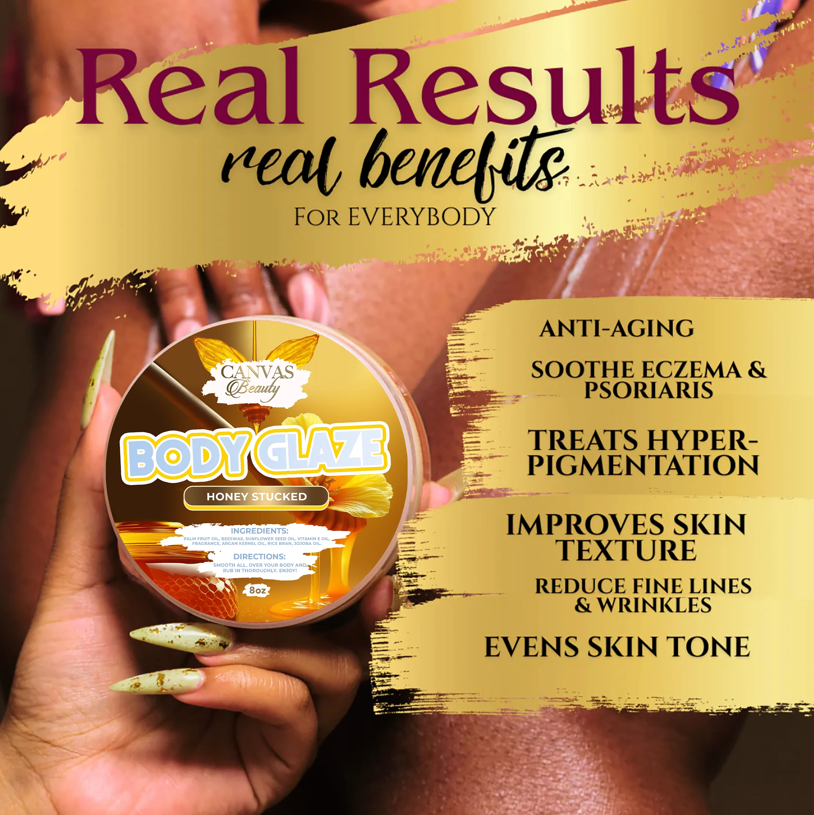 (NEW) BODY GLAZE: HONEY STUCKED - Image 2