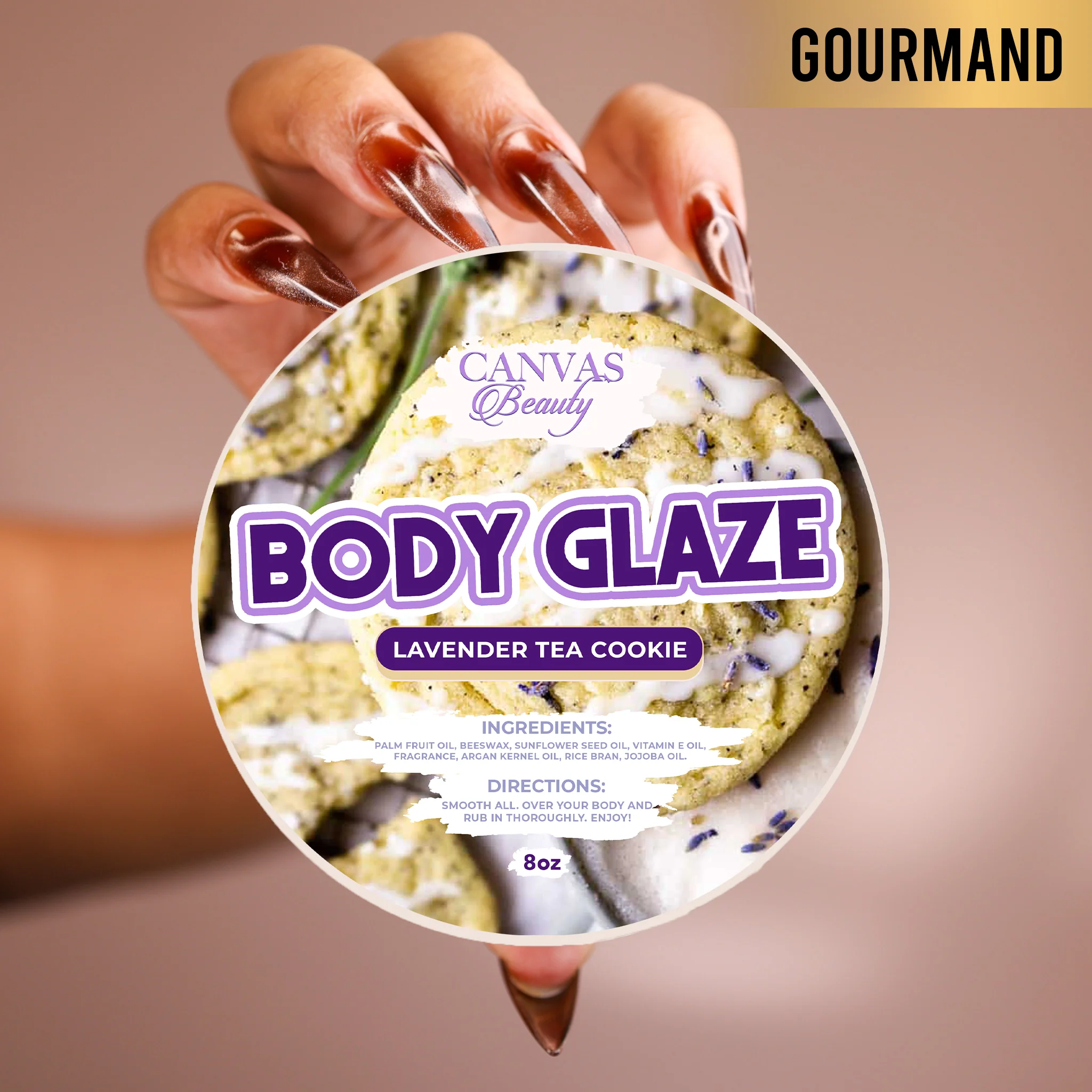 (NEW) BODY GLAZE: LAVENDER TEA COOKIE - Image 4