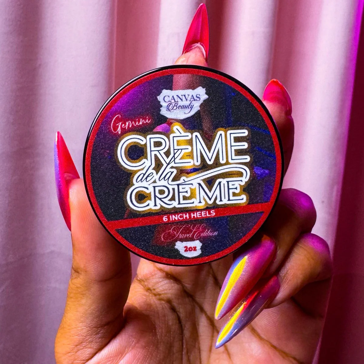 (NEW) TRAVEL CREME DE LA CREME INSPIRED BY ZODIAC: 6 INCH HEELS (GEMINI) - Image 3