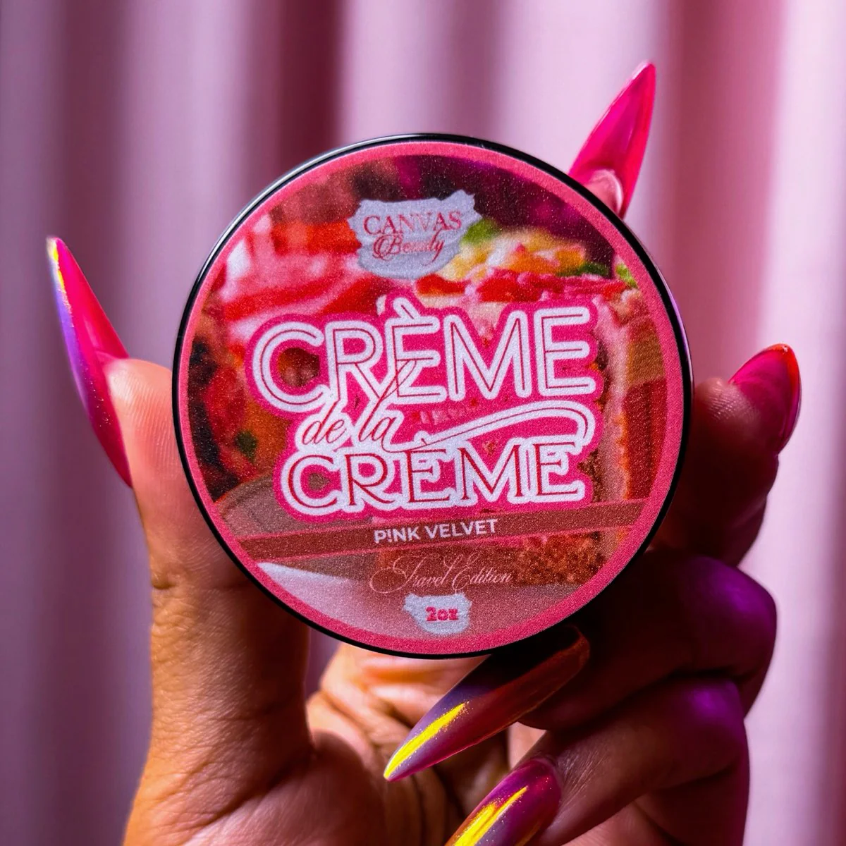 (NEW) TRAVEL CREME DE LA CREME: PINK VELVET - Image 3