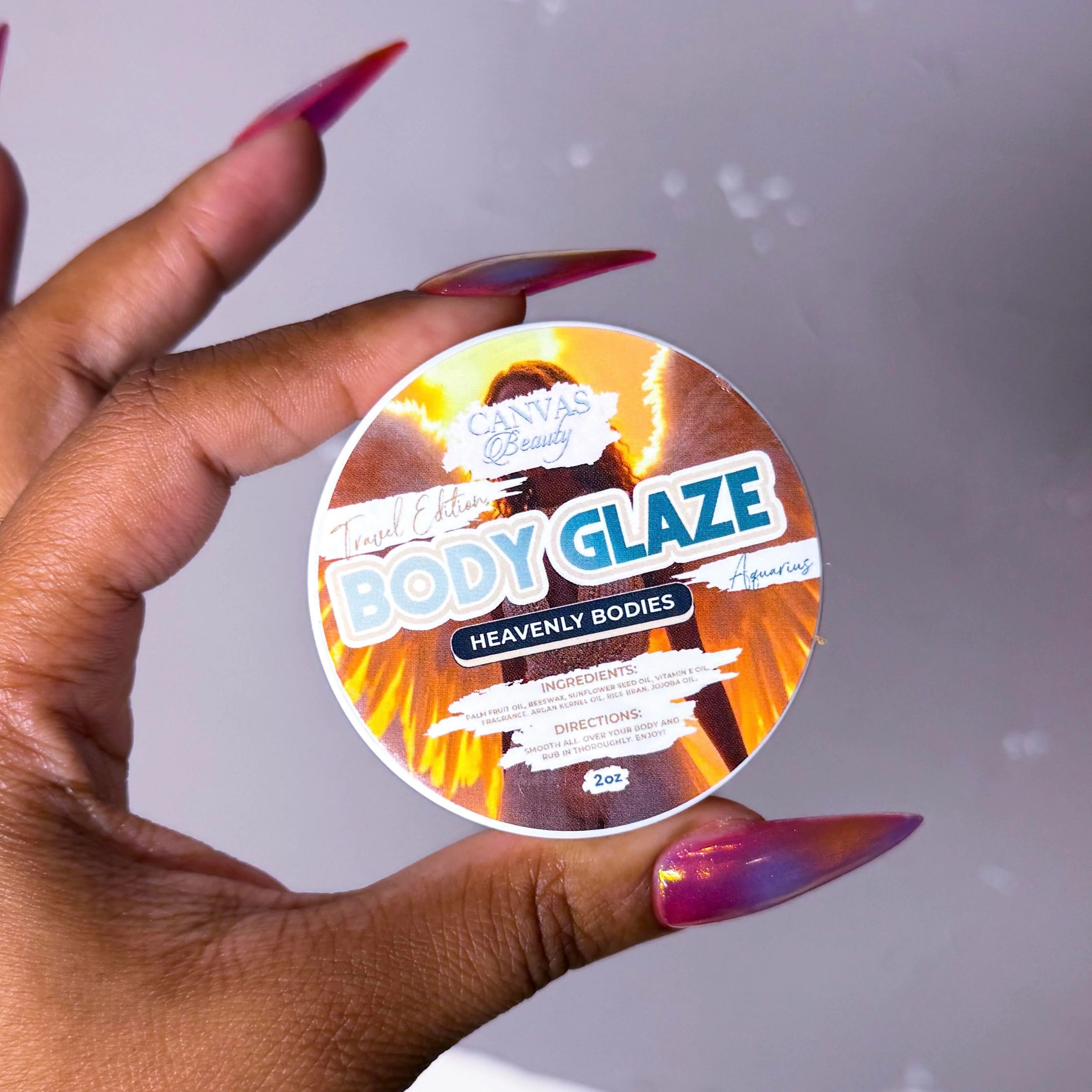 (NEW) TRAVEL GLAZE INSPIRED BY ZODIAC: HEAVENLY BODIES (AQUARIUS) - Image 3