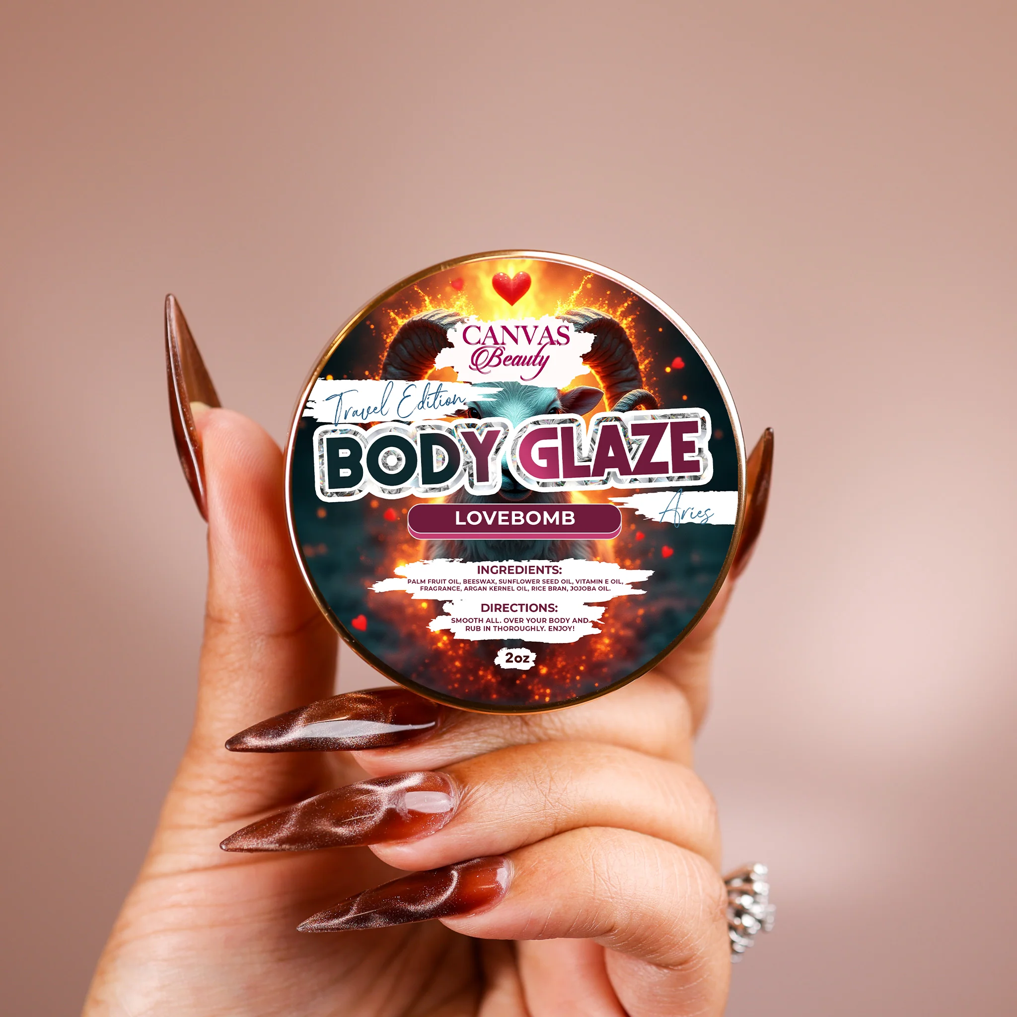 (NEW) TRAVEL GLAZE INSPIRED BY ZODIAC: LOVEBOMB (ARIES)